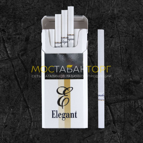 Сигареты Элегант Белый Слим (Elegant White Slims 6.2/100)