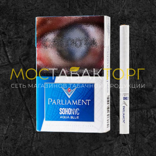 Сигареты Парламент Сохо Ник Аква Блю (Parliament SOHO NYC Aqua Blue)