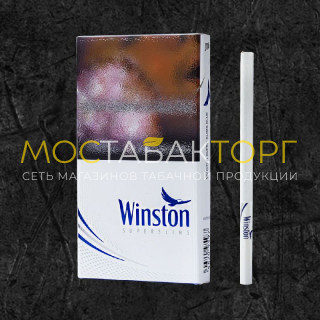 Сигареты Винстон Супер Слим Блю (Winston Super Slims Blue)