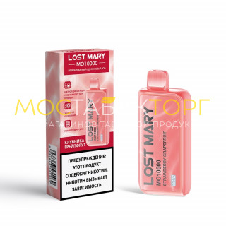 Электронная сигарета LOST MARY MO 10000 Strawberry Grapefruit / Клубника Грейпфрут