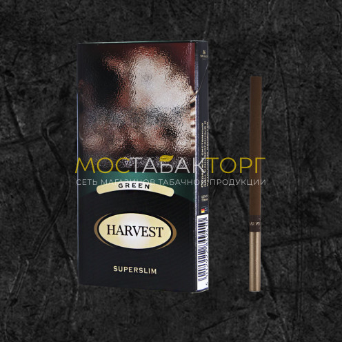 Сигареты Харвест Грин Супер Слим (Harvest Green Superslim)