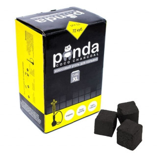 Уголь для кальяна кокосовый Panda 72 куб.